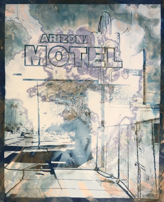 Untitled, cyanotype print