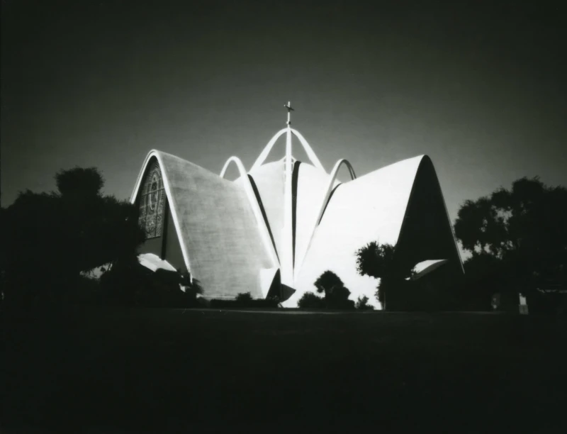 Church I, pinhole print