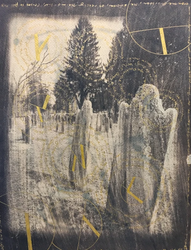 Untitled, cyanotype print