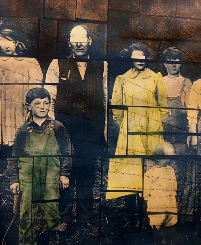 Untitled, cyanotype print